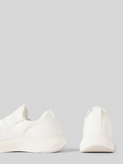 Marc O'Polo Low Top Sneaker in leichter Strick Qualität Weiss 2