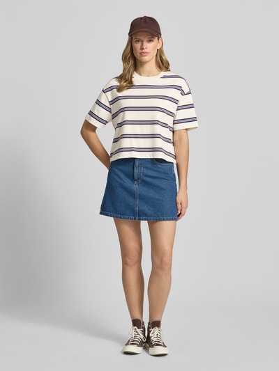 Marc O'Polo DENIM Regular Fit T-Shirt aus reiner Baumwolle Offwhite 1