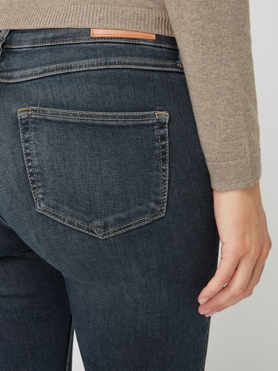 Review Skinny Fit Jeans mit Stretch-Anteil  Dunkelblau 3