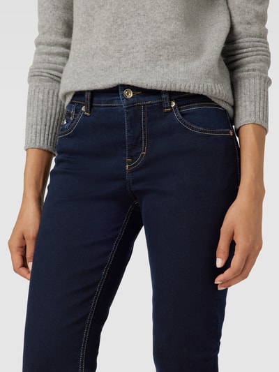 MAC Slim fit jeans met ritszak Marineblauw - 3