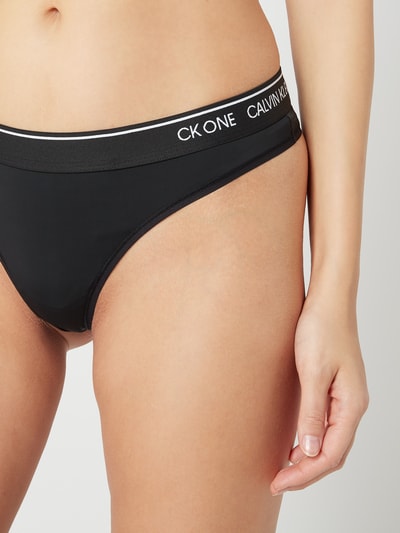 CK One Slip met modal  Zwart - 3