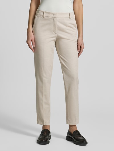 Christian Berg Woman Selection Broek met persplooien Zand - 4