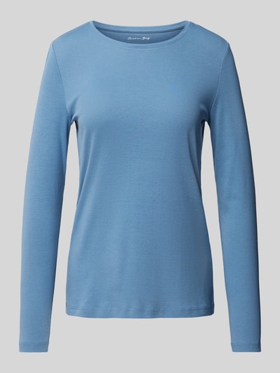 Christian Berg Woman Longsleeve met ronde hals Rookblauw - 2