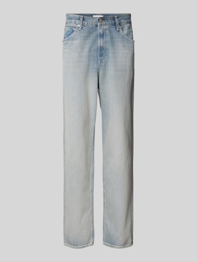 Jack & Jones Straight Leg Jeans im 5-Pocket-Design Modell 'ALEX' Jeansblau 2