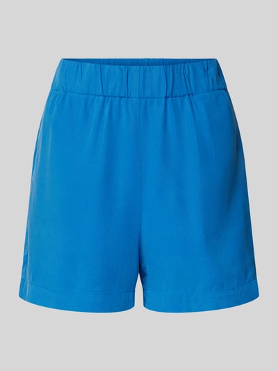 Marc O'Polo Denim Regular fit korte broek met elastische band Koningsblauw - 2