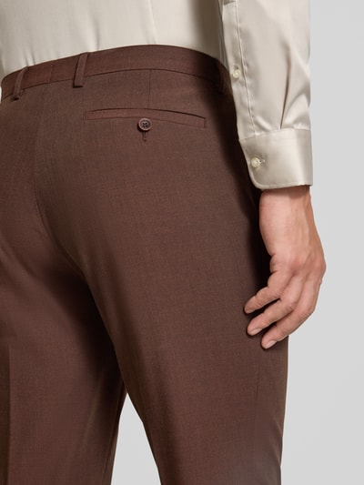 MCNEAL Anzughose mit französischen Eingrifftaschen Dunkelrot 3