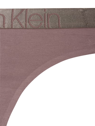 Calvin Klein Underwear String mit Logo-Bund  Mauve 5