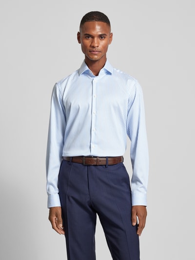 Christian Berg Men Regular Fit Business-Hemd mit Kentkragen Bleu 4