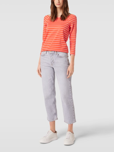 Tom Tailor Longsleeve mit U-Boot-Ausschnitt Rot 1