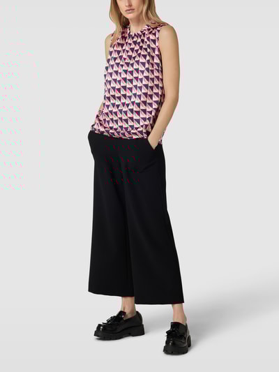 Betty Barclay Blousetop met all-over motief Roze - 1