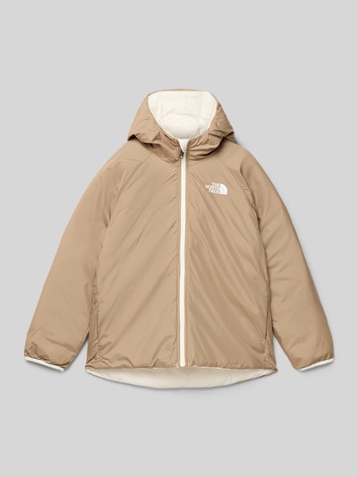 The North Face Relaxed fit gewatteerd jack met logoprint, model 'PERRITO' Ecru - 4