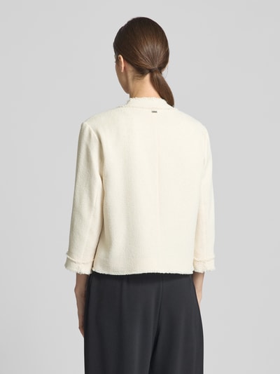 WHITE LABEL Blazer mit Fransen Offwhite 5