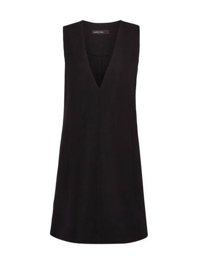 Marc Cain Kleid aus Schurwolle mit Teilungsnähten Black 2