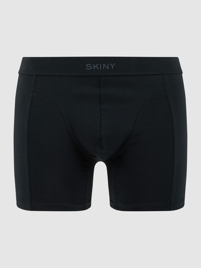 Skiny Boxershorts met stretch  Zwart - 1