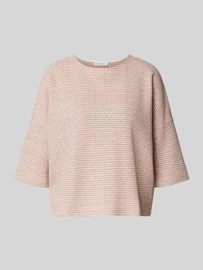 Christian Berg Woman T-Shirt mit überschnittenen Schultern Rosa 2