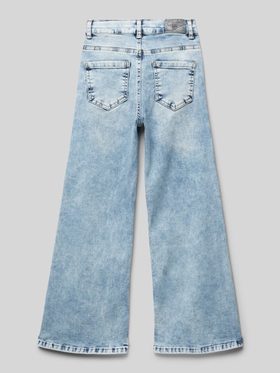 Blue Effect Wide Leg Jeans Hellblau 3