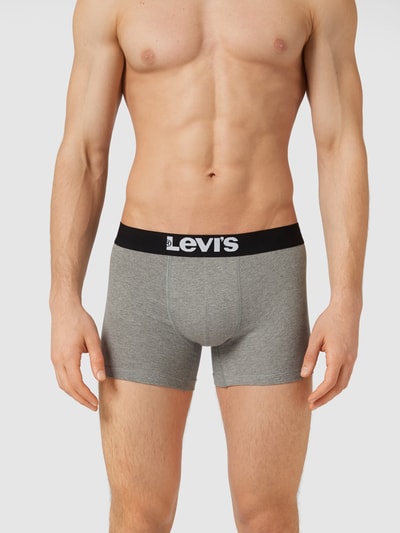 Levi's® Boxershort met stretch in set van 2 Middengrijs gemêleerd - 1