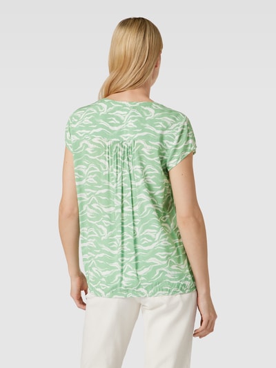 Tom Tailor Blouseshirt met tuniekkraag Lichtgroen - 5