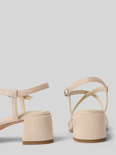 Tamaris Sandalen in Samt-Optik  Offwhite 2