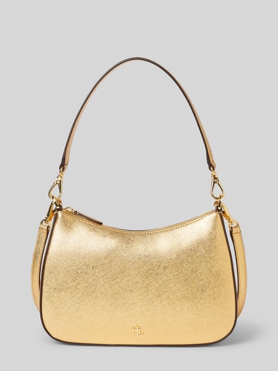 Lauren Ralph Lauren Handtasche mit Label-Applikation Modell 'DANNI' Gold 2