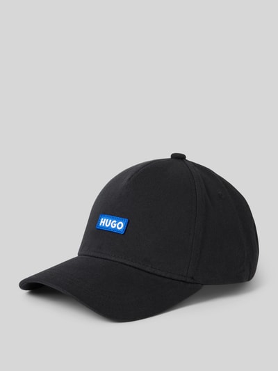 Hugo Blue Basecap mit Label-Patch Modell 'Jinko' Black 1