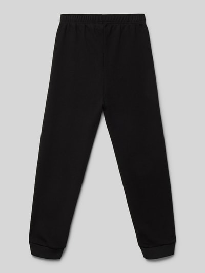 Lacoste Sweatpants met logostitching Zwart - 3