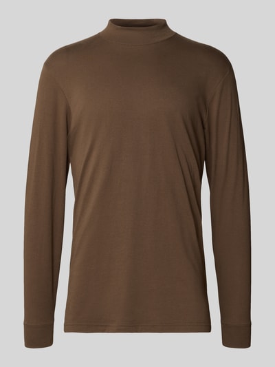 RAGMAN Shirt met lange mouwen en ribboorden Donkerbruin - 2