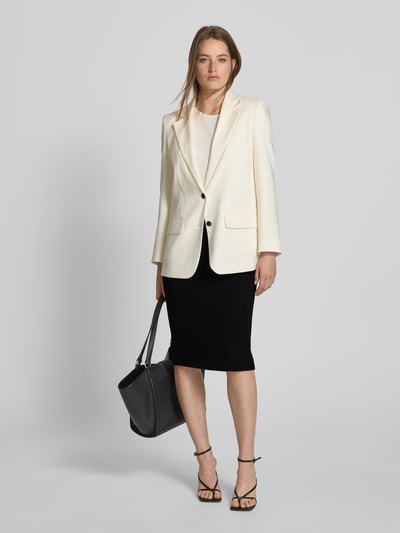 Selected Femme Spódnica ołówkowa z mieszanki wiskozy model ‘Selly’ Czarny 1