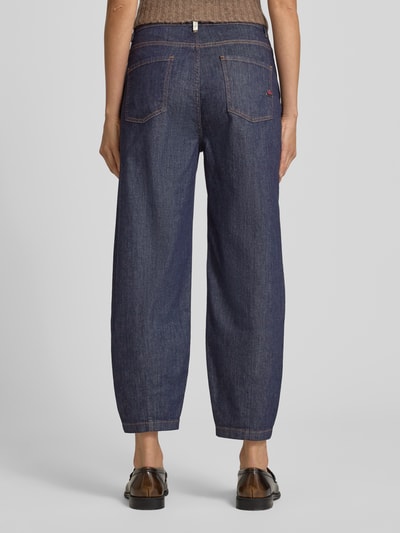 Buena Vista Jeansy z zakładkami w pasie model ‘Ballon’ Ciemnoniebieski 5