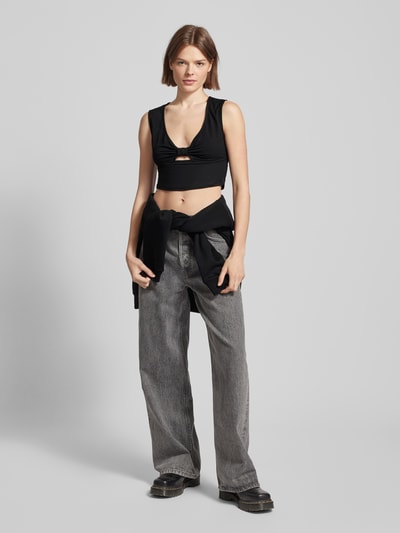 Only Crop Top mit Cut Out Modell 'JANY' Black 1