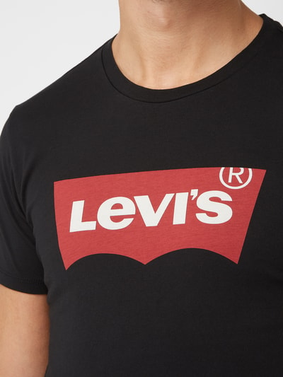 Levi's® T-Shirt mit Logo-Print  Black 5