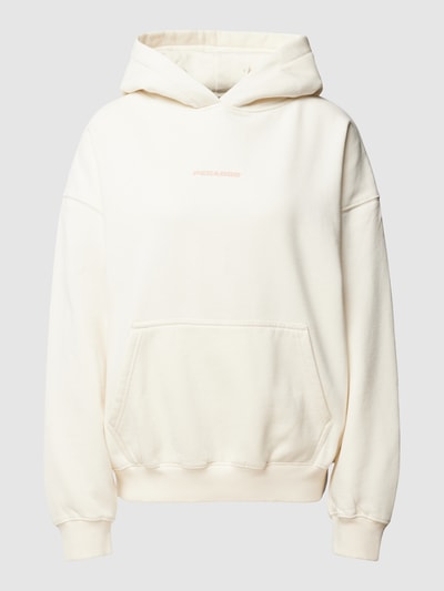 Pegador Oversized hoodie met labelprint, model 'CULLA' Lichtroze - 2