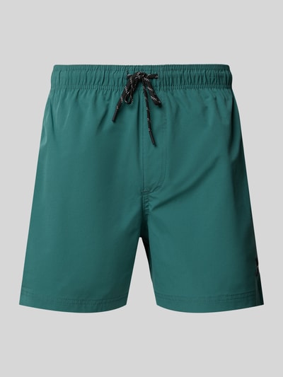 Jack & Jones Badehose mit elastischem Bund Modell 'STMAUI' Dunkelgruen 1