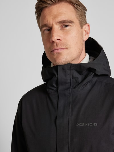 Didriksons Jacke mit Stehkragen Modell 'GRIT' Black 3