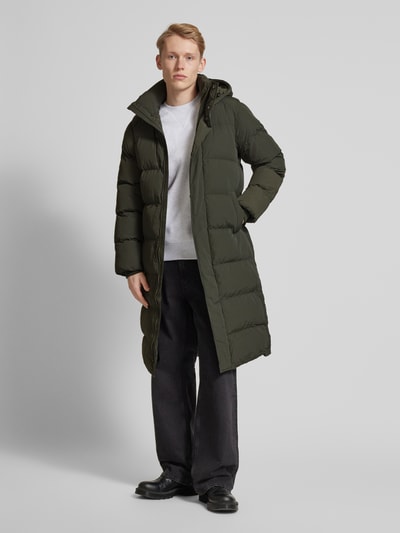 Superdry Steppjacke mit Kapuze Oliv 1