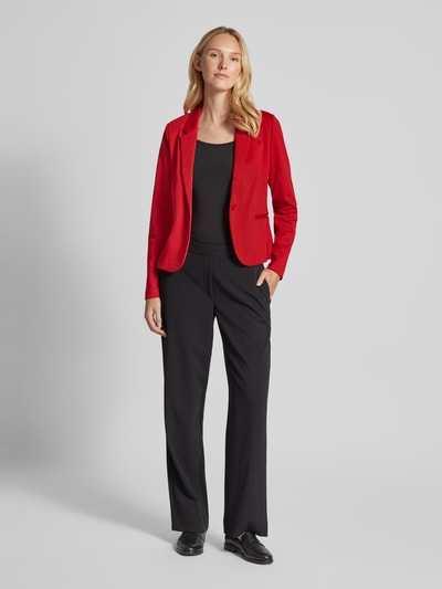 B.Young Regular Fit Blazer mit Reverskragen Modell 'Rizetta' Hellrot 1