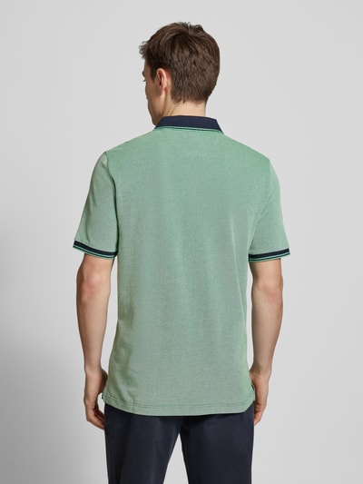 Gant Regular Fit Poloshirt mit Label-Stitching Modell 'OXFORD' Dunkelgruen 5