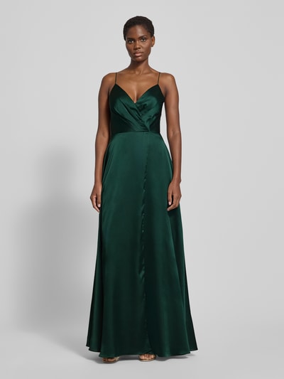 LUXUAR FASHION Abendkleid mit Herzausschnitt Dunkelgruen 4