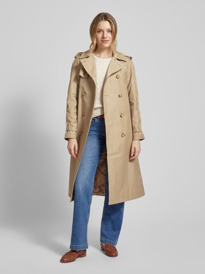 Lauren Ralph Lauren Trenchcoat met riem Beige - 1