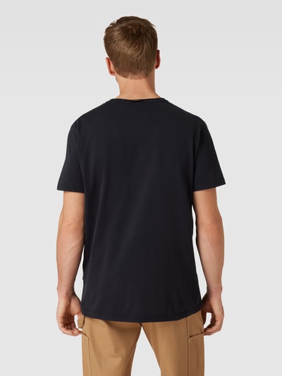 Napapijri T-Shirt mit Label-Print und Rundhalsausschnitt Black 5