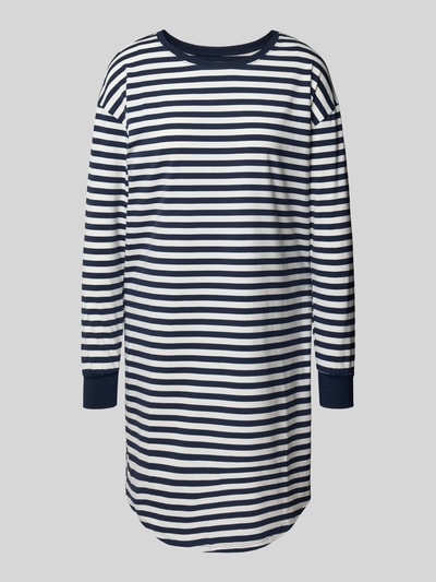 Skiny Nachthemd met ronde hals Donkerblauw - 1