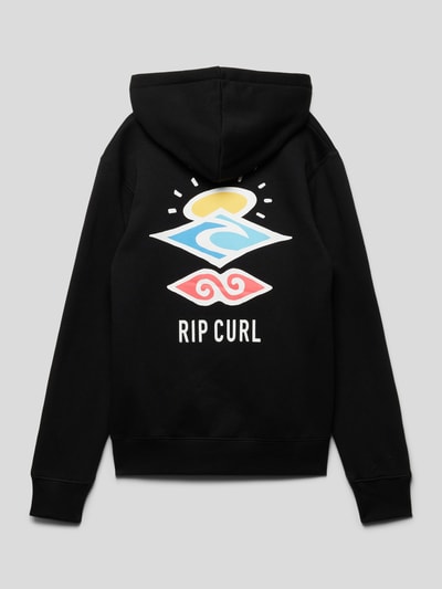Rip Curl Hoodie mit Label-Print Black 3