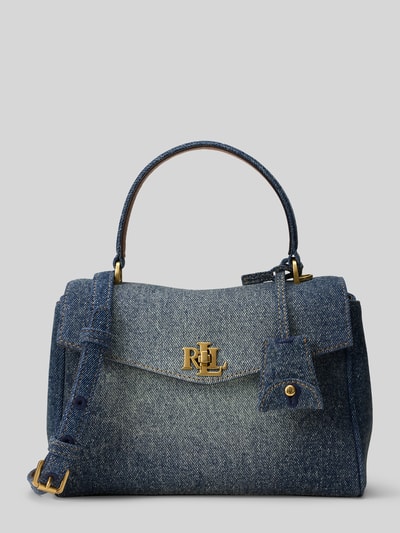 Lauren Ralph Lauren Henkeltasche in Denim-Optik Modell 'FARRH' Jeansblau 2