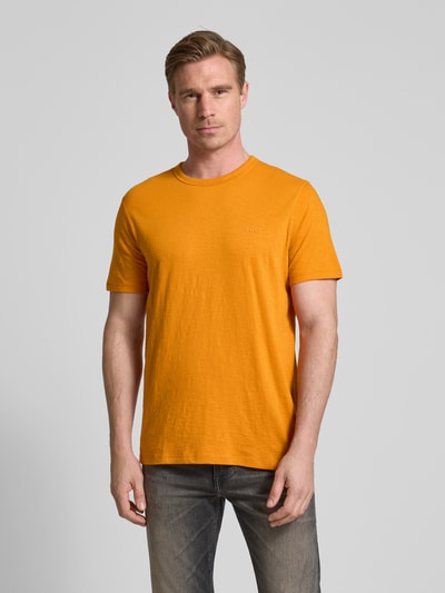 BOSS Orange T-Shirt mit Label-Print Modell 'Tegood' Orange 4