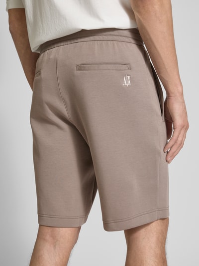 ARMANI EXCHANGE Sweatshorts met elastische band Taupe - 3