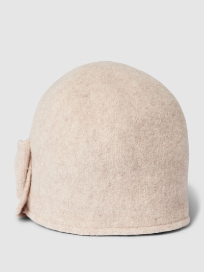 Seeberger Beanie mit Schleifen-Detail Sand 1