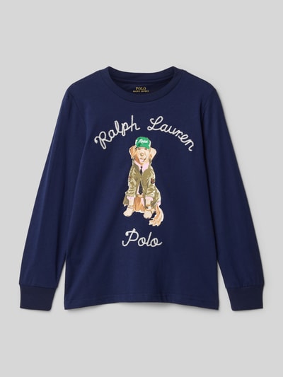 Polo Ralph Lauren Kids Longsleeve mit Motiv-Print Marine 1