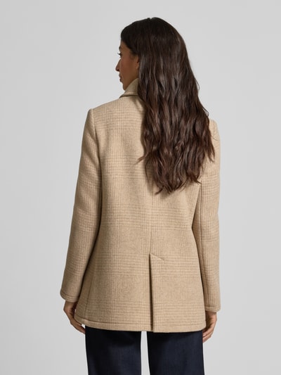 ICONS Cinzia Rocca Jacke aus Woll-Mix mit Reverskragen Sand 5