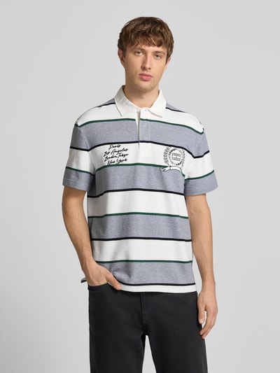 Tommy Jeans Regular Fit Poloshirt aus reiner Baumwolle Hellgrau 4
