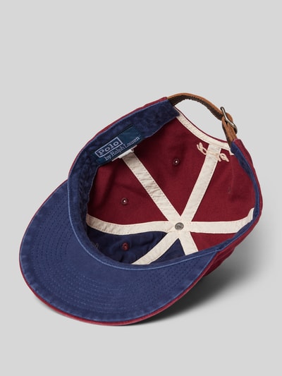 Polo Ralph Lauren Basecap mit Label-Patch Dunkelrot 2